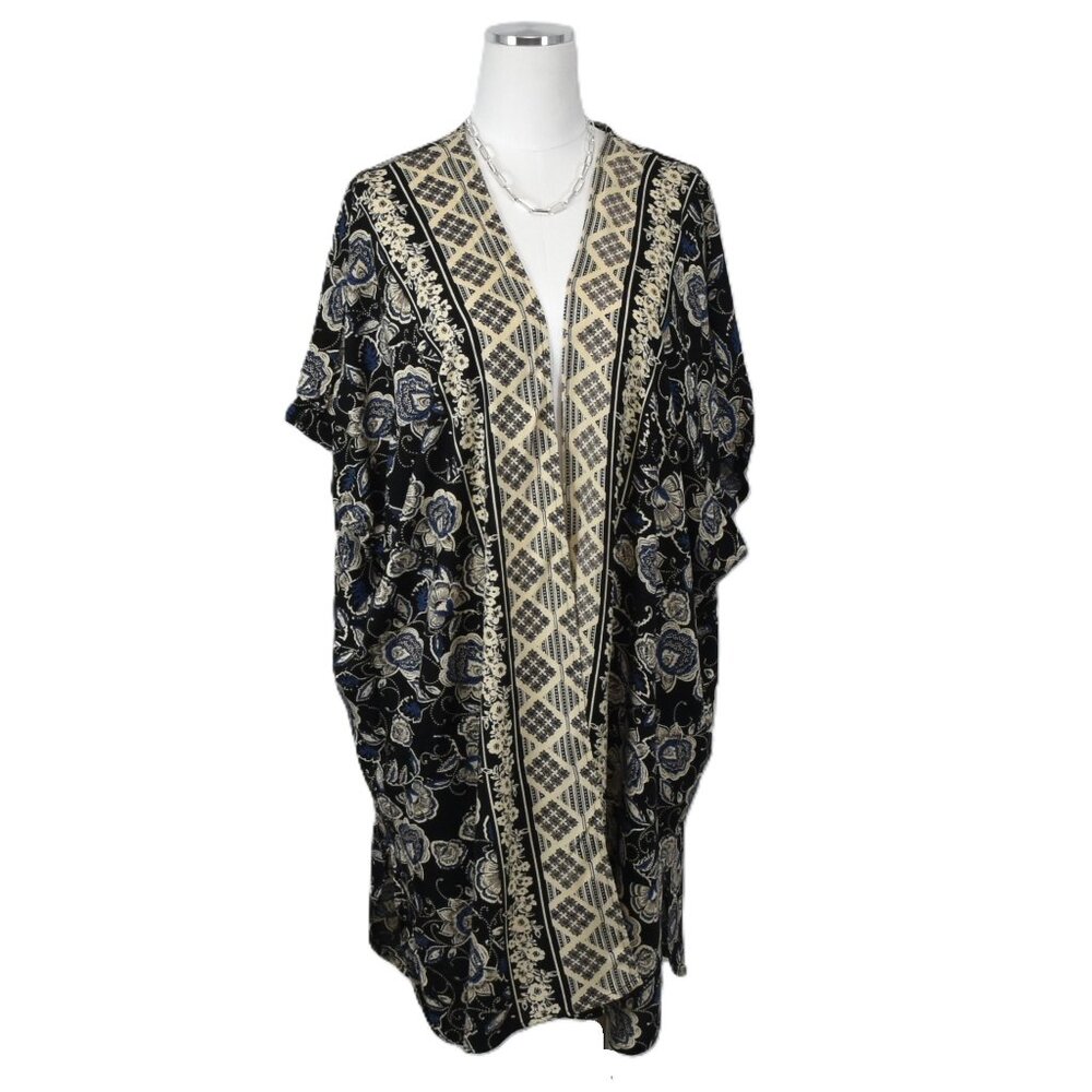 Gypsy Love lightweight Boho Kimono Duster Jacket Size Medium